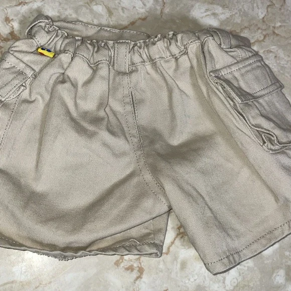 Build a Bear Tan Khaki Cargo Shorts Carpenter‎ Pockets - Picture 4 of 5